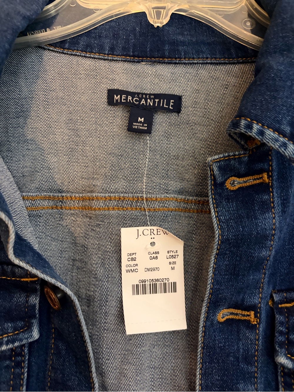 J. Crew Medium Blue Denim Jacket